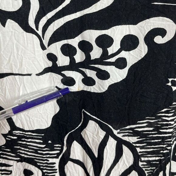 Vintage Jams World Women's Size L Monochromatic Floral Hawaiian Tank Mini Dress - Picture 9 of 13